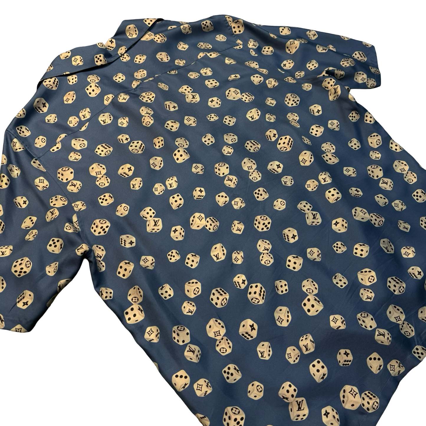 Louis Vuitton Dice Print Silk Shirt