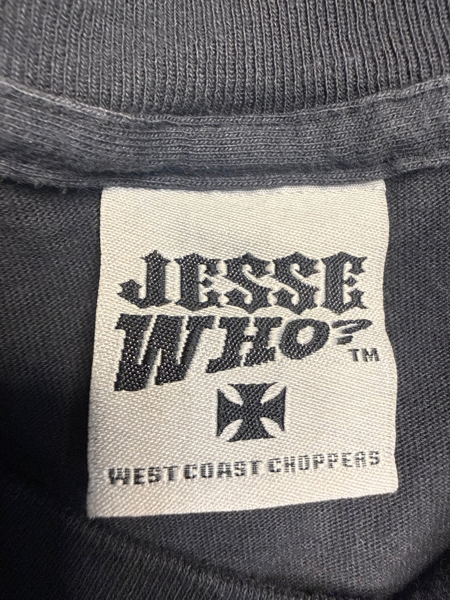 Vintage West Coast Choppers Metallic Logo Long Sleeve