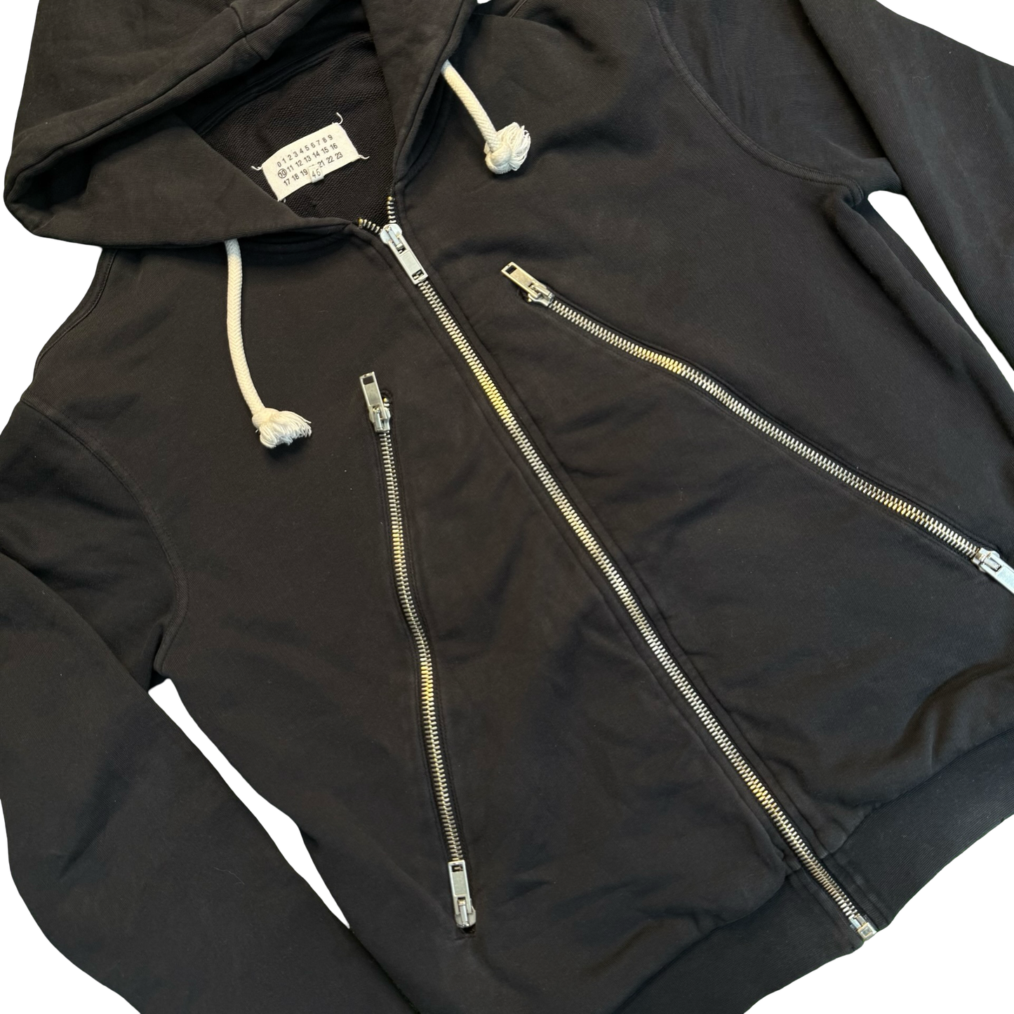 Maison Margiela Triple Zip Hoodie