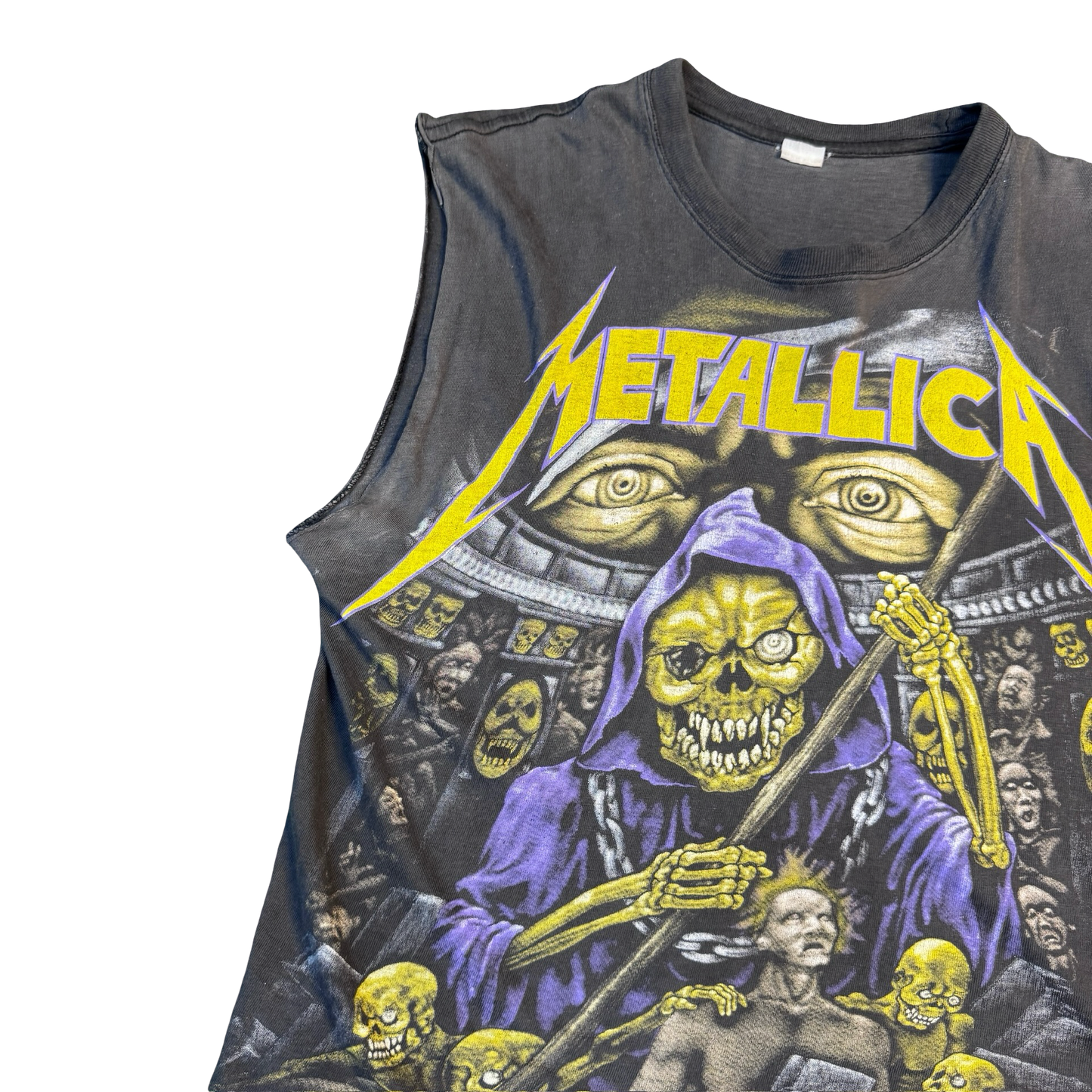 Vintage 90s Metallica Cut Off Tee