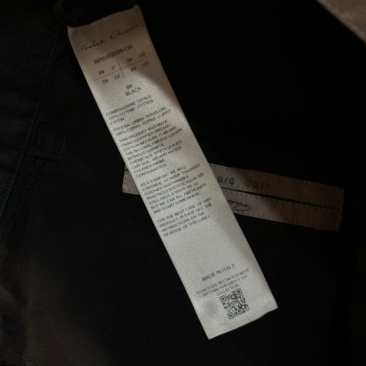 Rick Owens Sheer Bolan Bootcut Pants