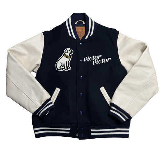 Human Made x Victor Victor Worldwide Varsity Jacket