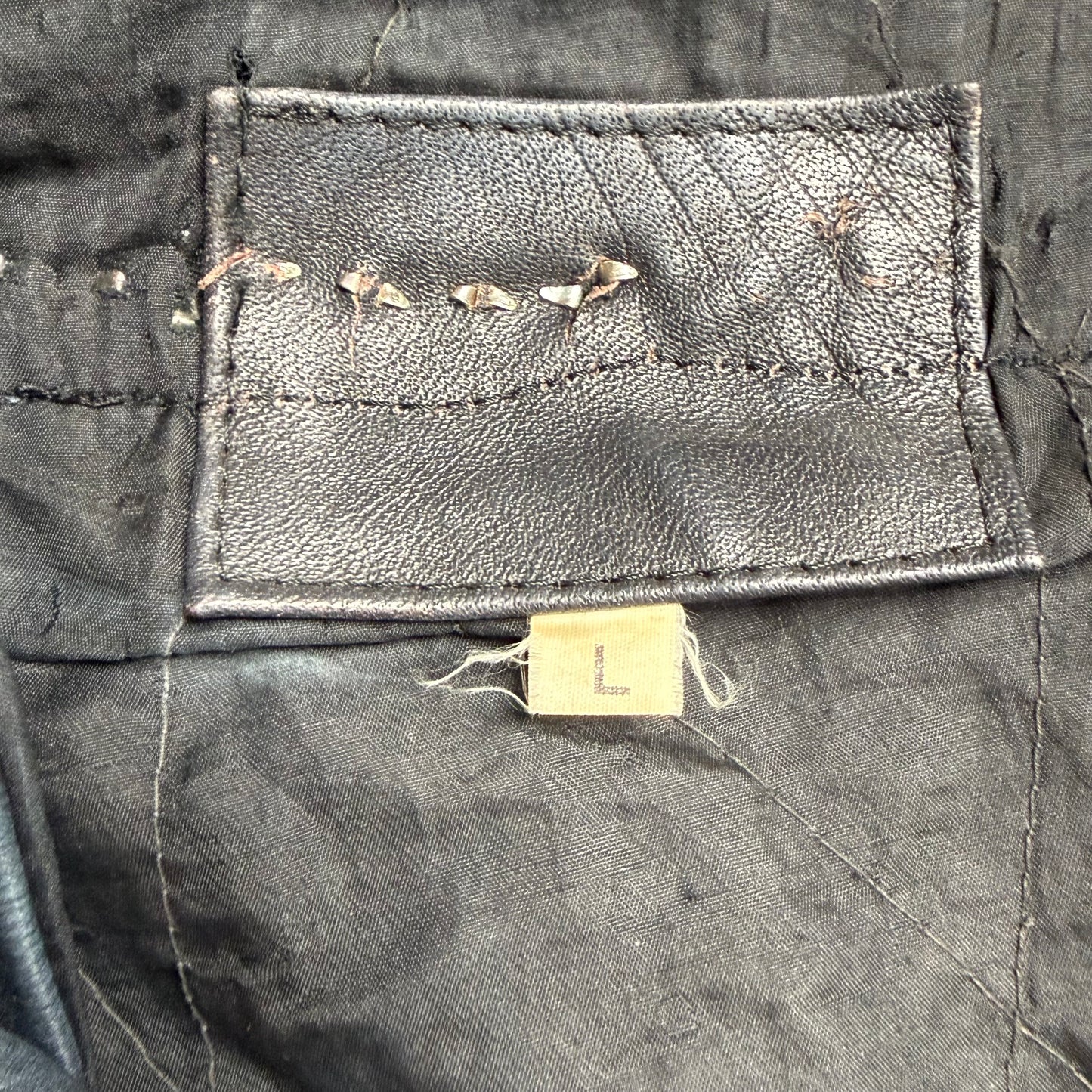 Vintage Leather Motorcycle Jacket