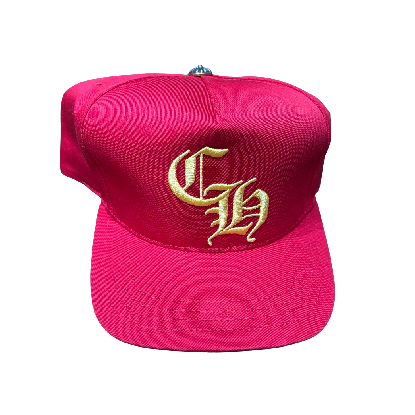 Chrome Hearts Red Trucker Hat