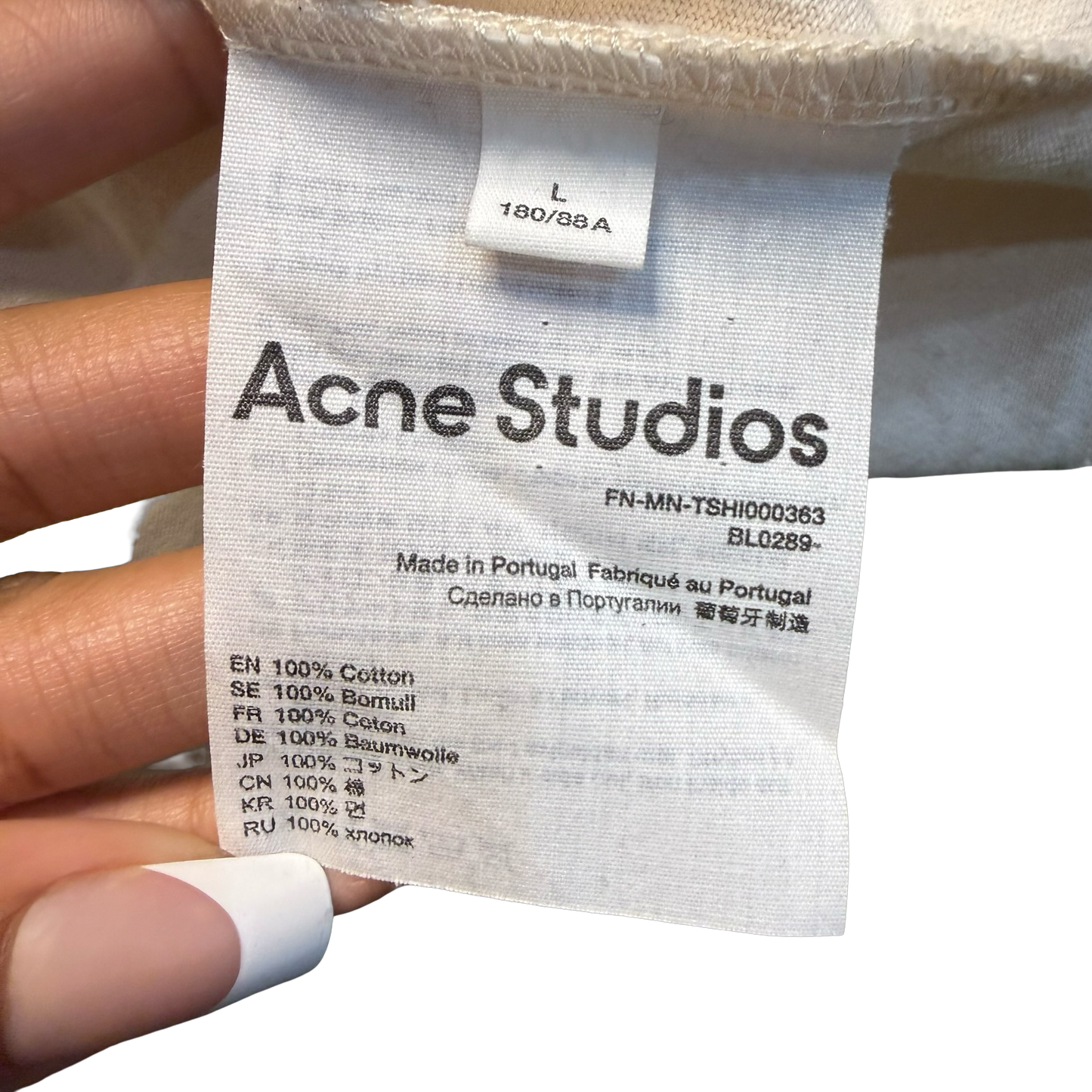 Acne Studios Graphic Print Tee