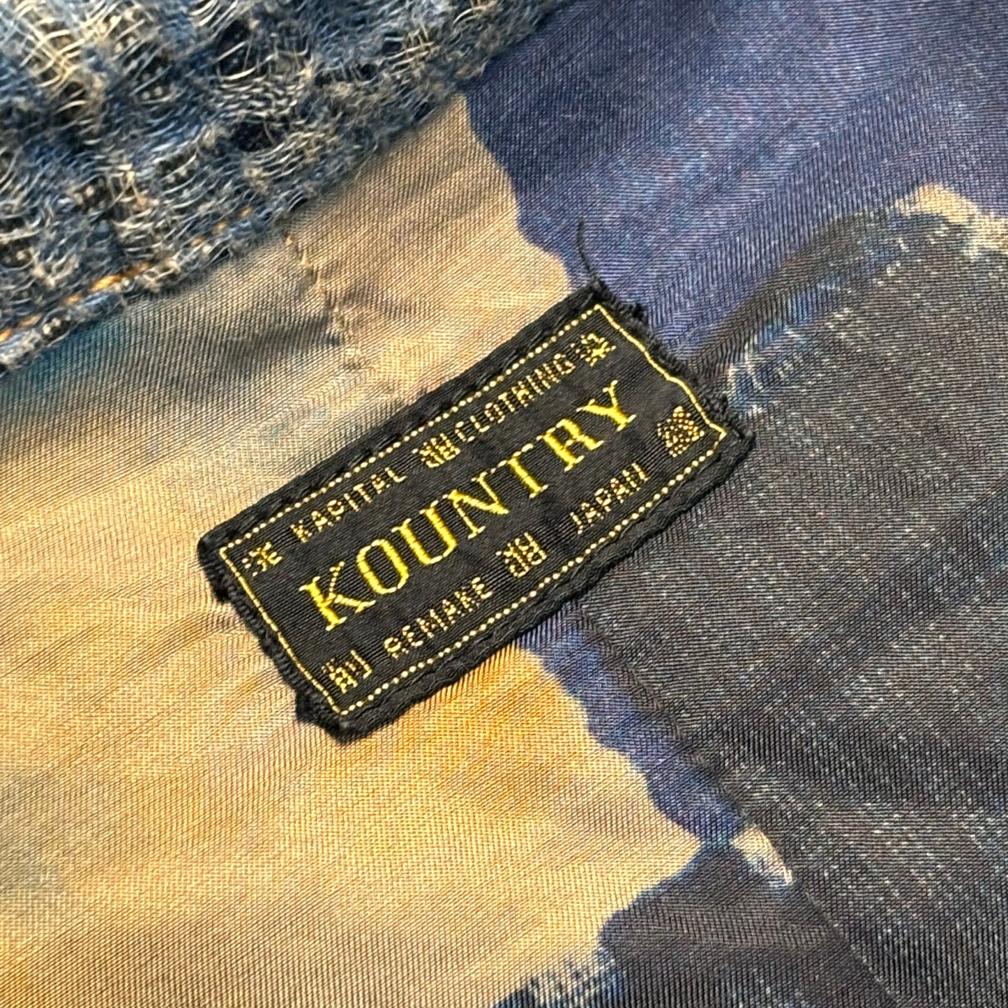 Kapital Distressed Boro Denim Jacket