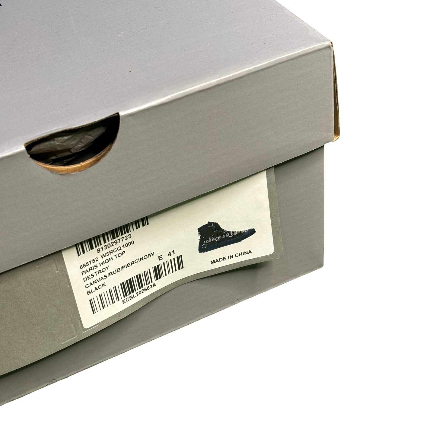 Balenciaga Pierced Paris Sneakers