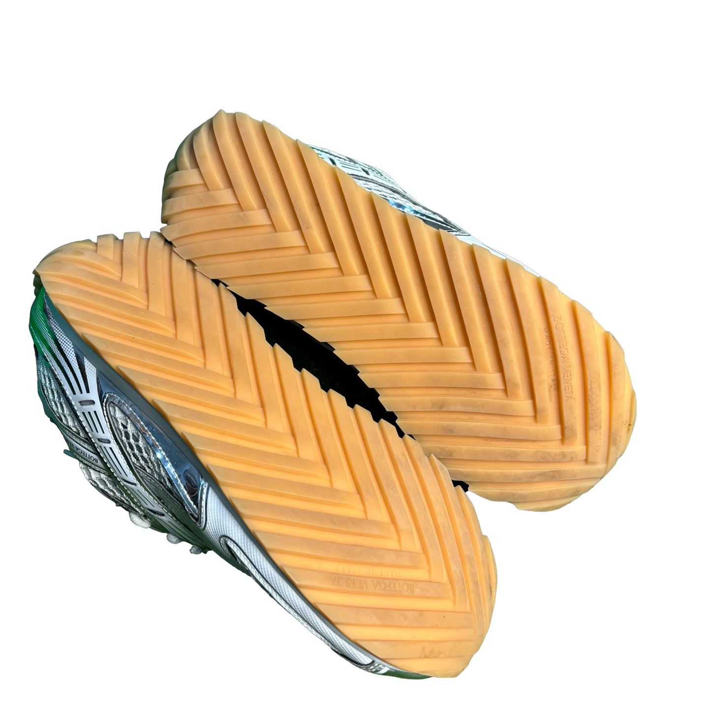 Bottega Venetta White/Silver Orbit Runners