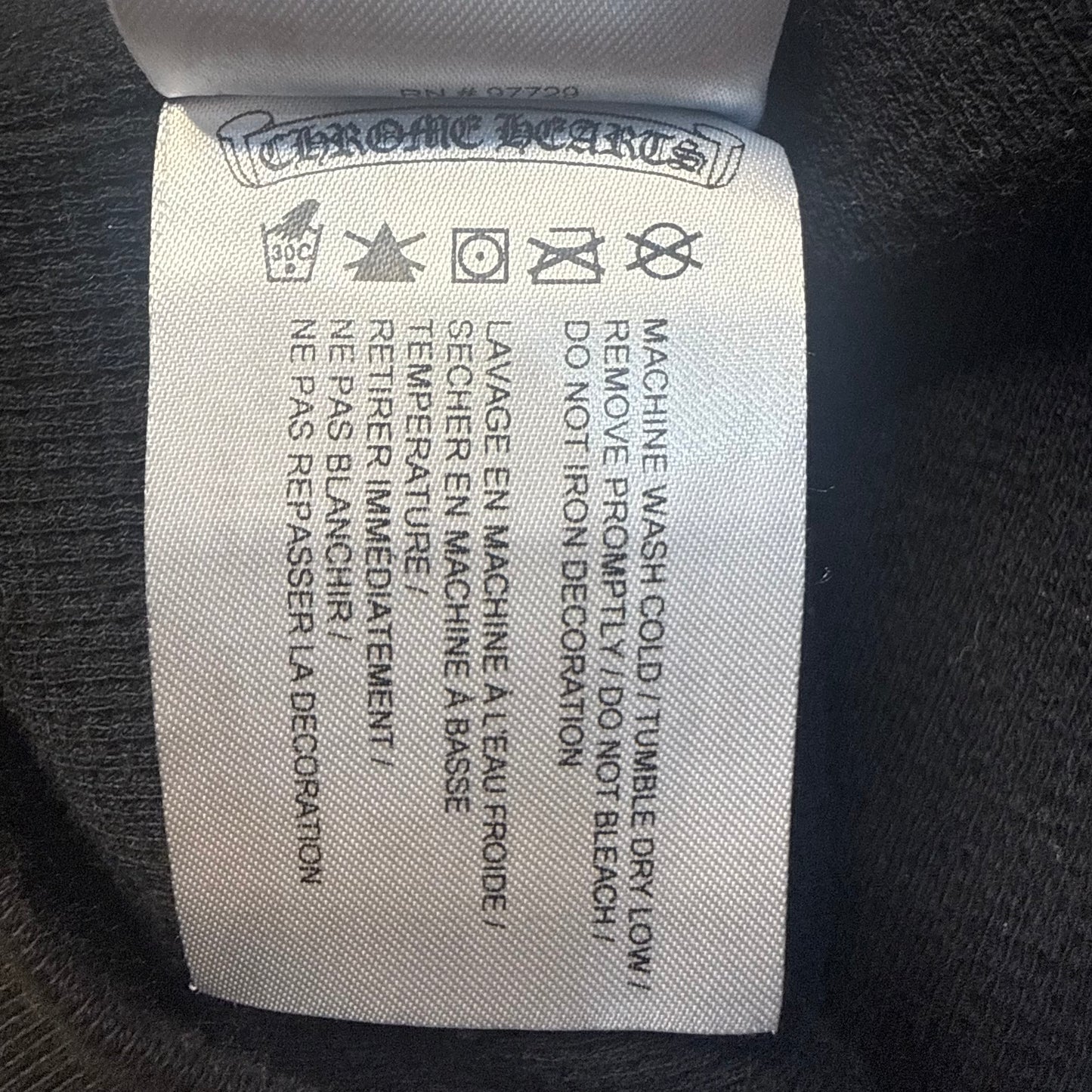Chrome Hearts T-Bar Thermal Lined Zip Up