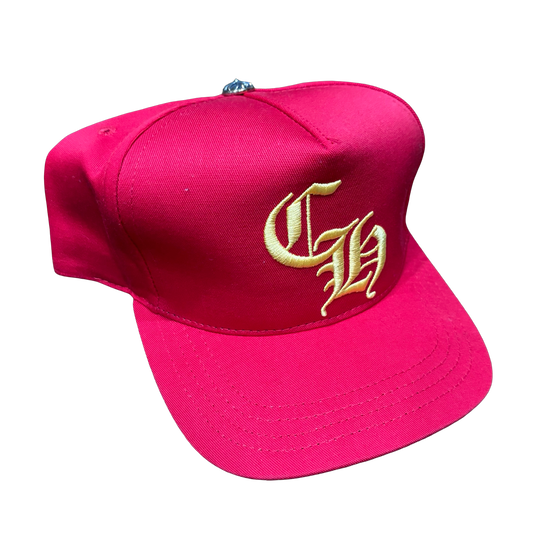 Chrome Hearts Red Trucker Hat