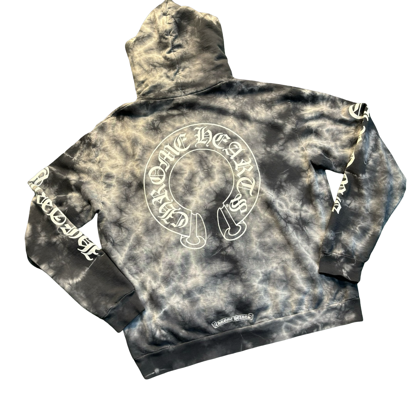 Chrome Hearts Tie Dye Horseshoe Logo Hoodie