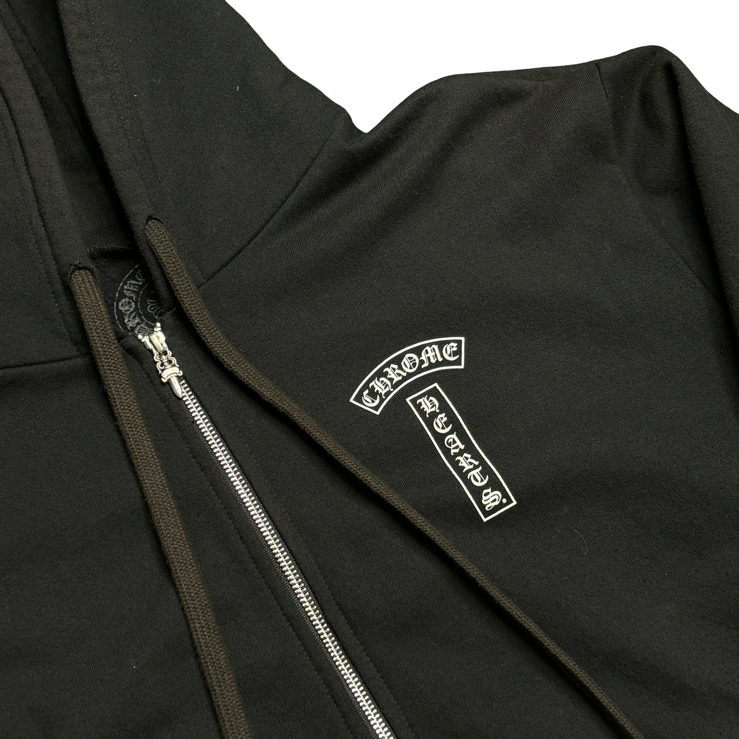 Chrome Hearts T-Bar Zip-Up Hoodie