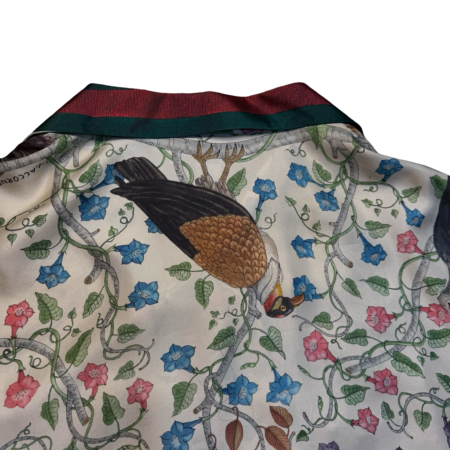 Gucci “Birds of Prey” Silk Shirt