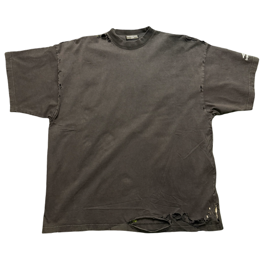 Balenciaga 3B Sports Icon Repaired Oversized Shirt