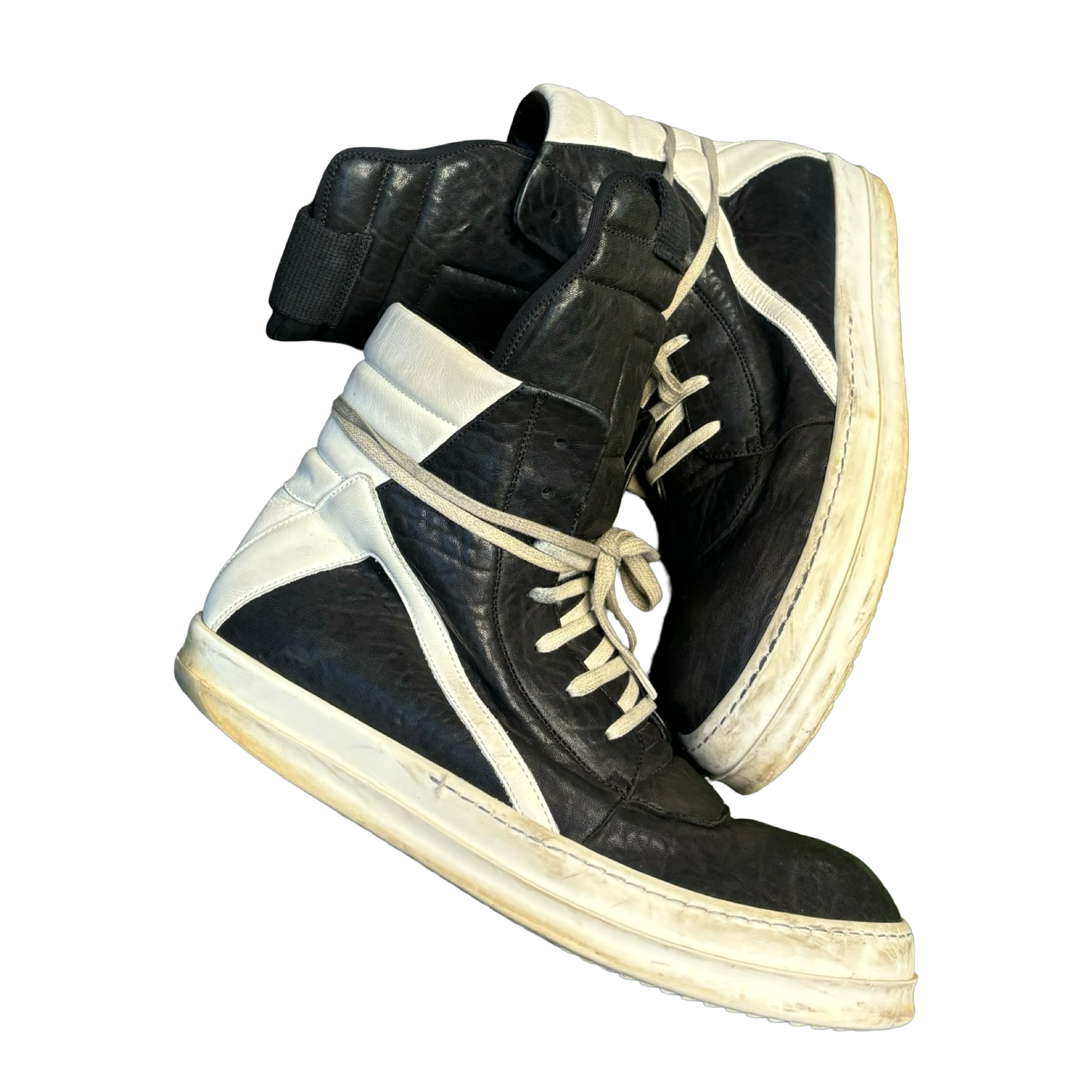 Rick Owens Crinkled Leather Geobaskets