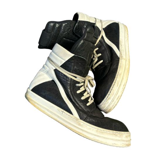 Rick Owens Crinkled Leather Geobaskets