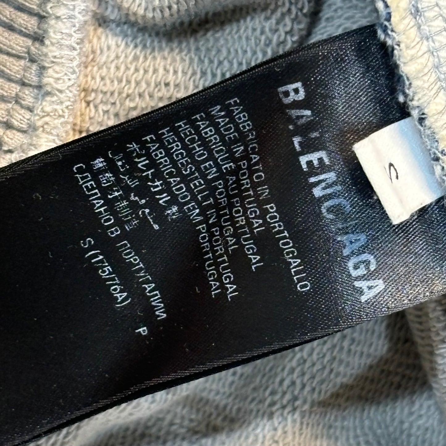 Balenciaga Hybrid Distressed Denim Pants
