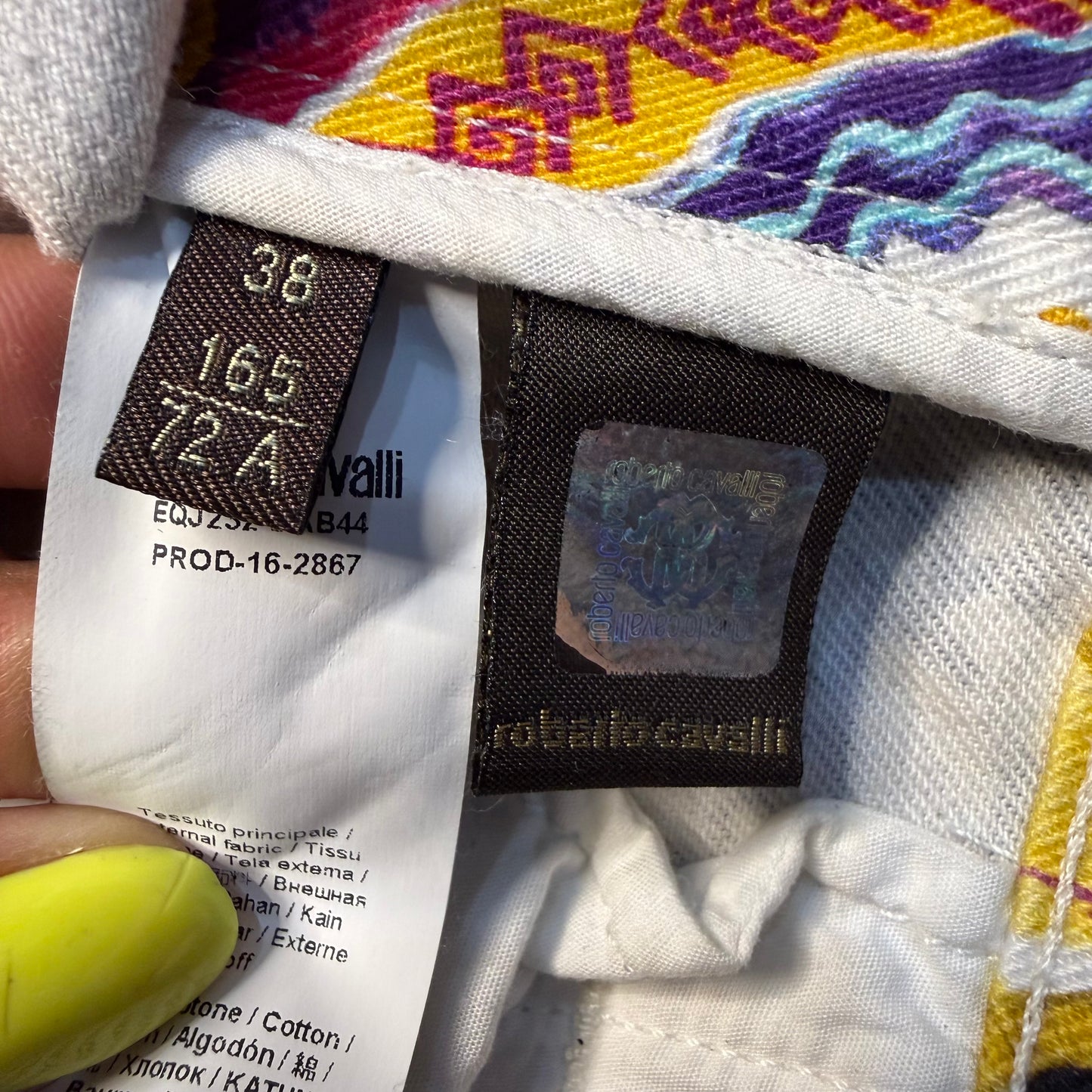 Roberto Cavalli "Fancy" Jeans