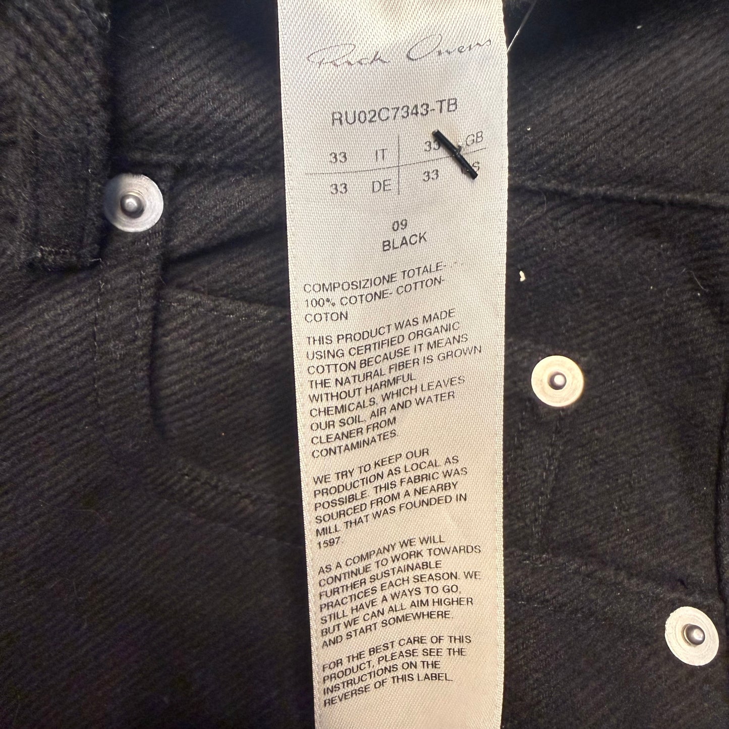 Rick Owens Bolan Banana Trousers