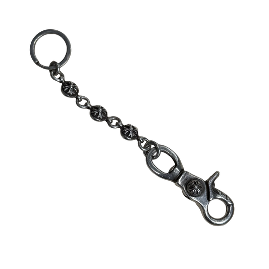 Chrome Hearts Cross Ball Keychain