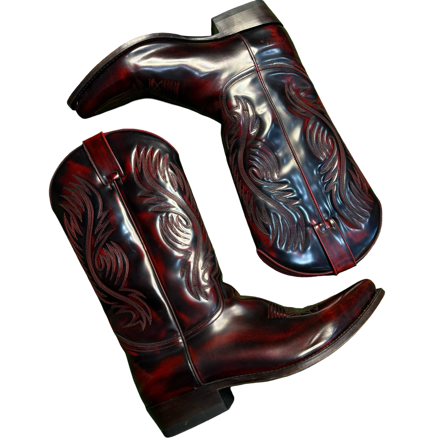 Western Leather Boots