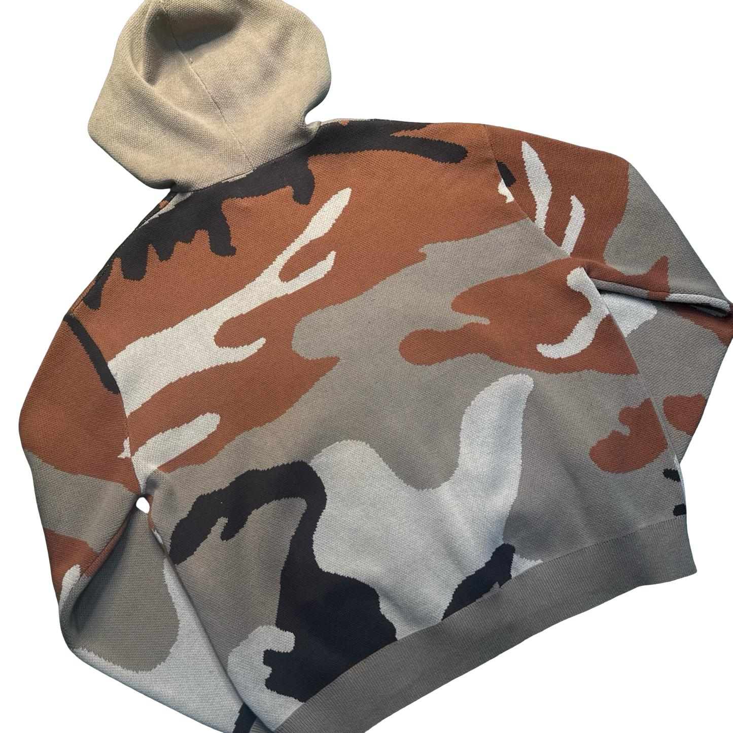 Illegally Owned Tan Camo Zip Up