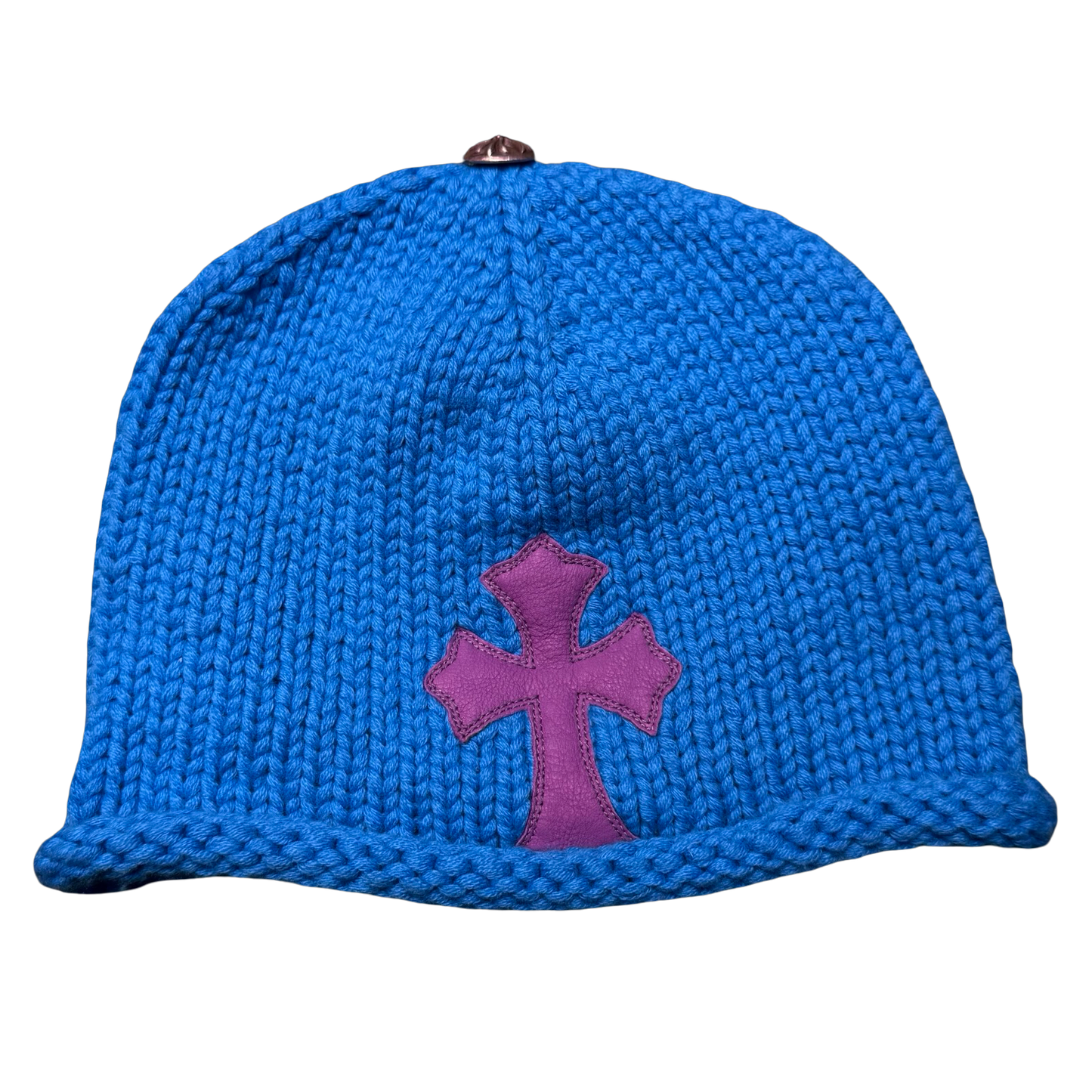 Chrome Hearts Cashmere Cross Patch Beanie
