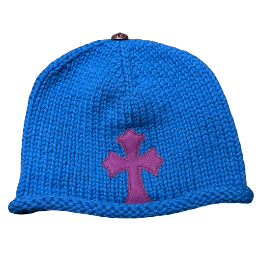 Chrome Hearts Cashmere Cross Patch Beanie