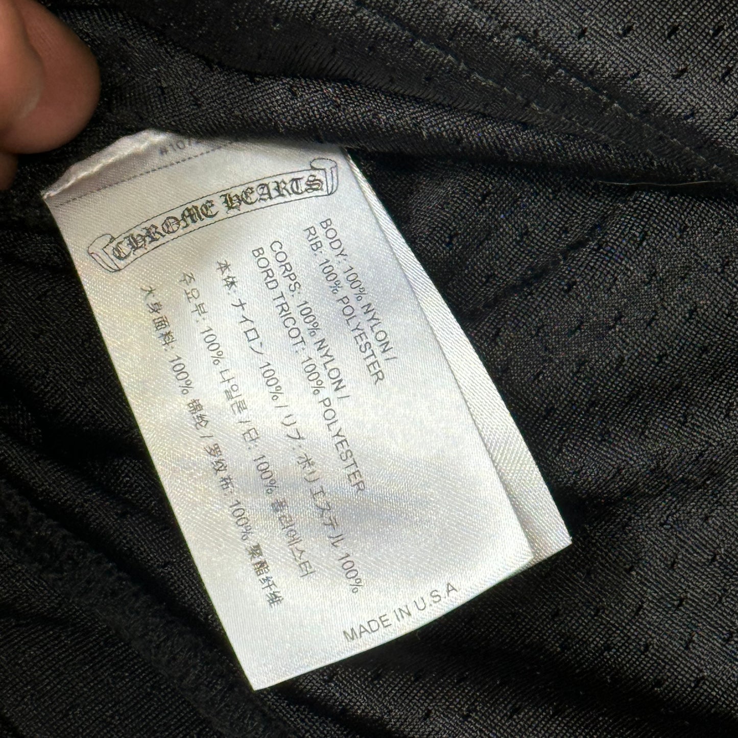 Chrome Hearts Mesh Long Sleeve Jersey