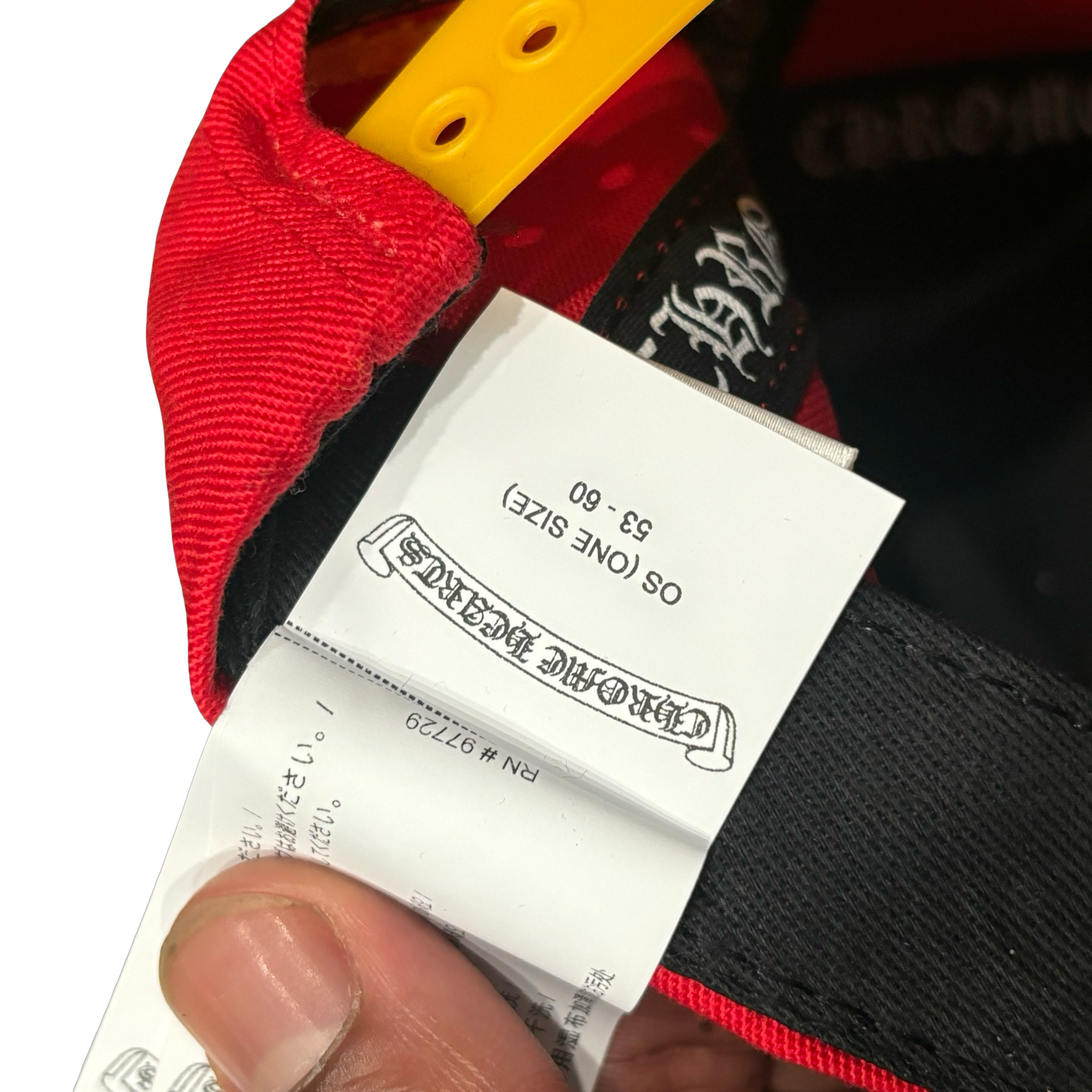 Chrome Hearts Red Trucker Hat