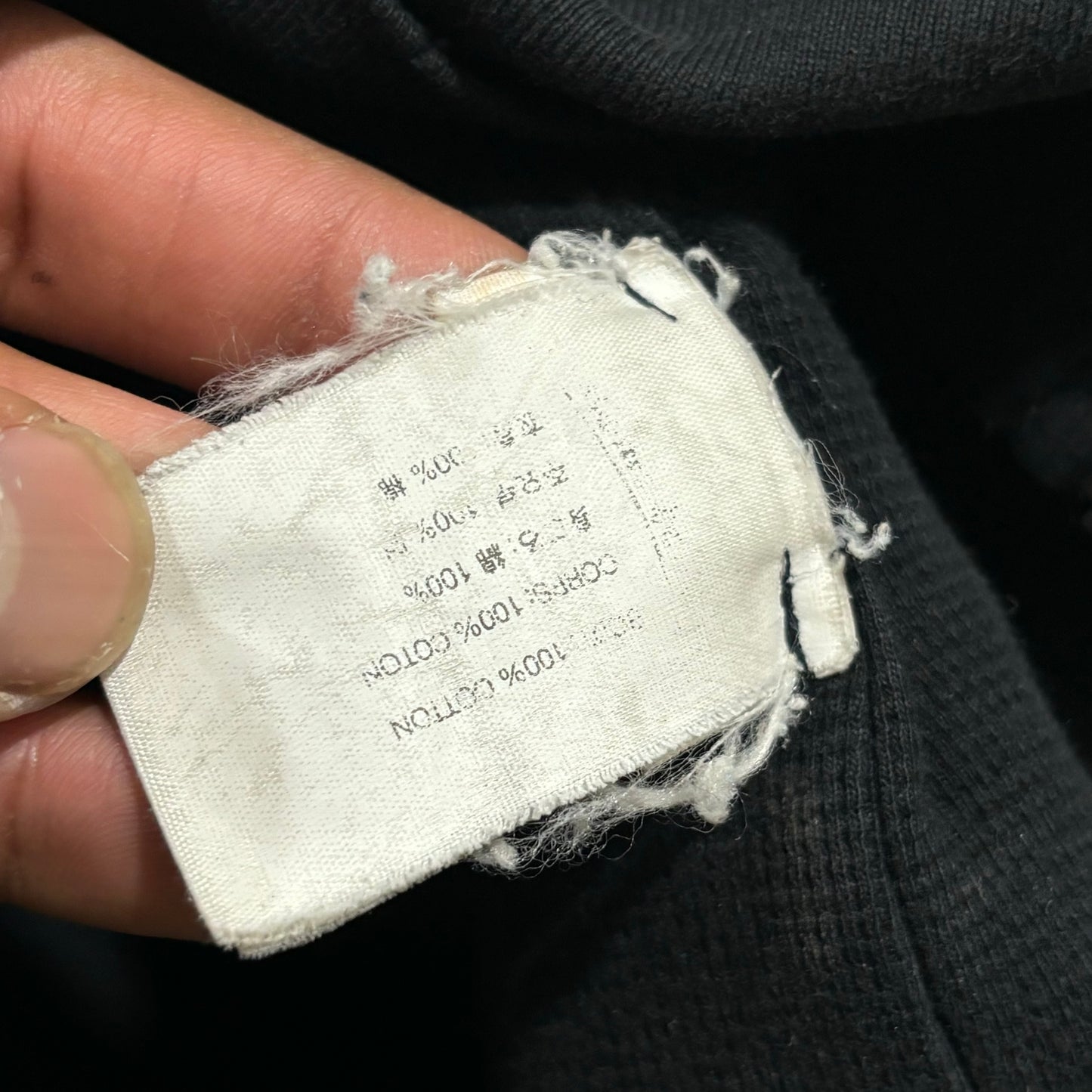 Chrome Hearts Thermal “F*ck You” Scroll Zip-Up Hoodie