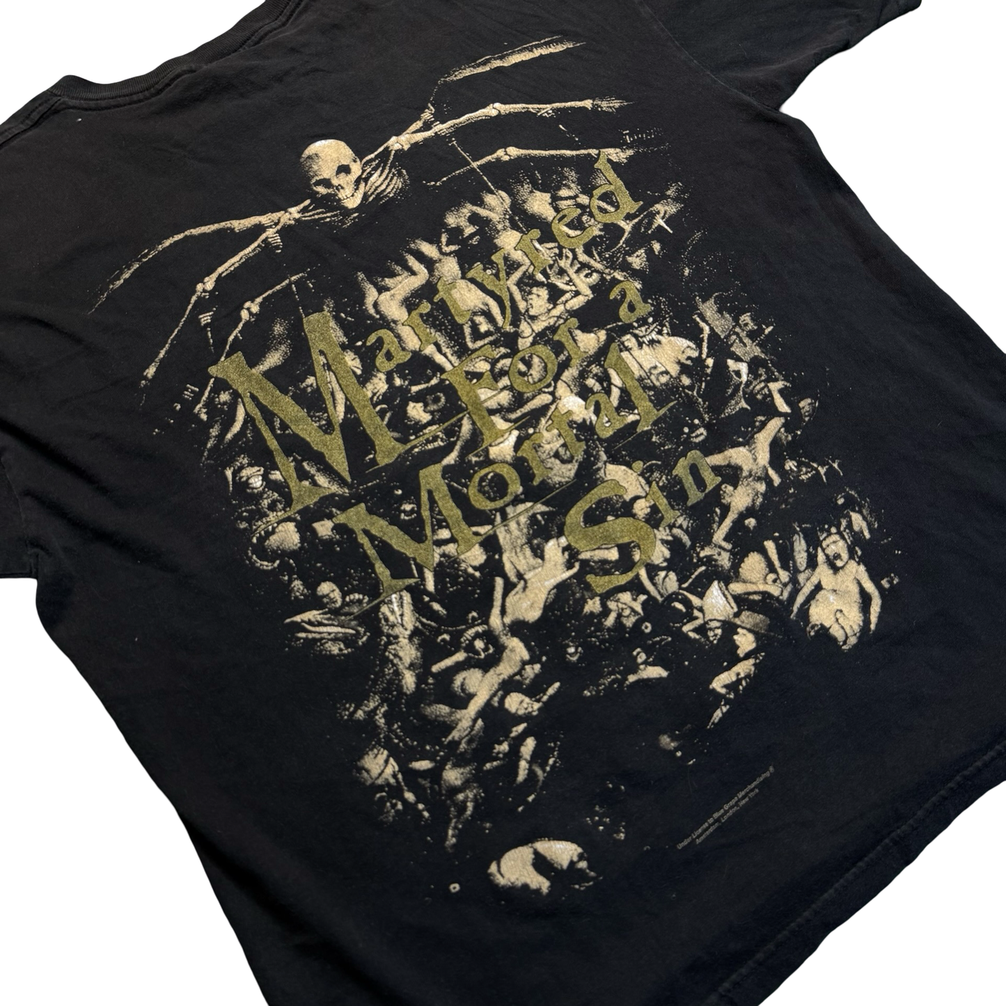 Vintage Cradle of Filth Martyred Sin Band Tee