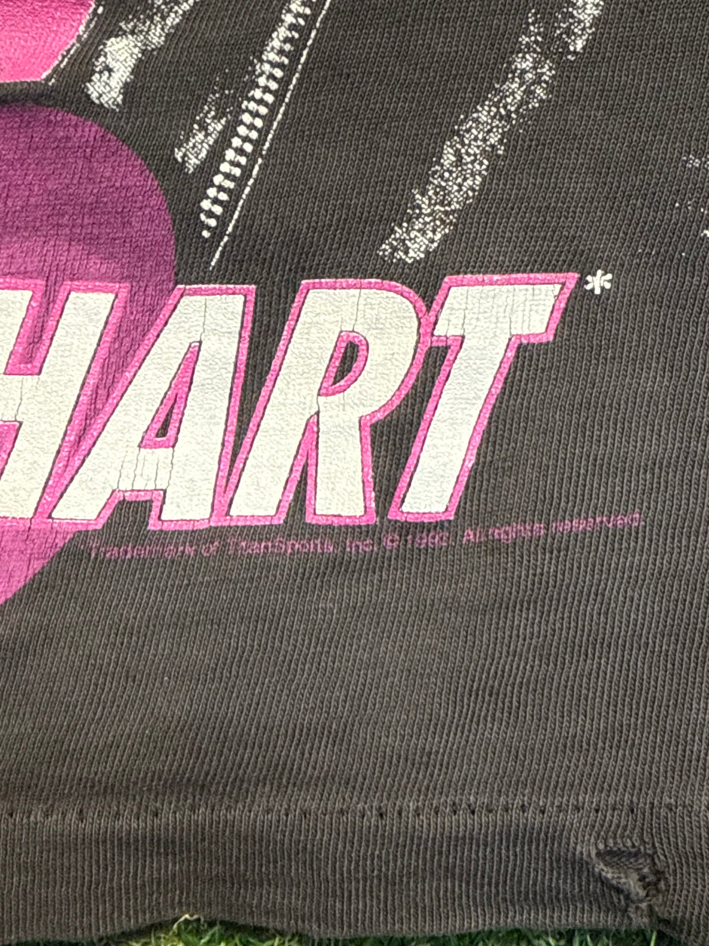 Vintage WWF Bret "Hitman" Hart Cut Off Tee