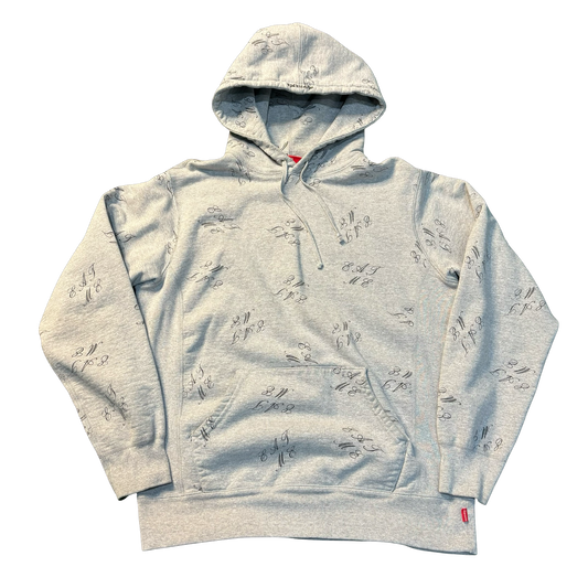 Supreme “Eat Me” Grey Hoodie