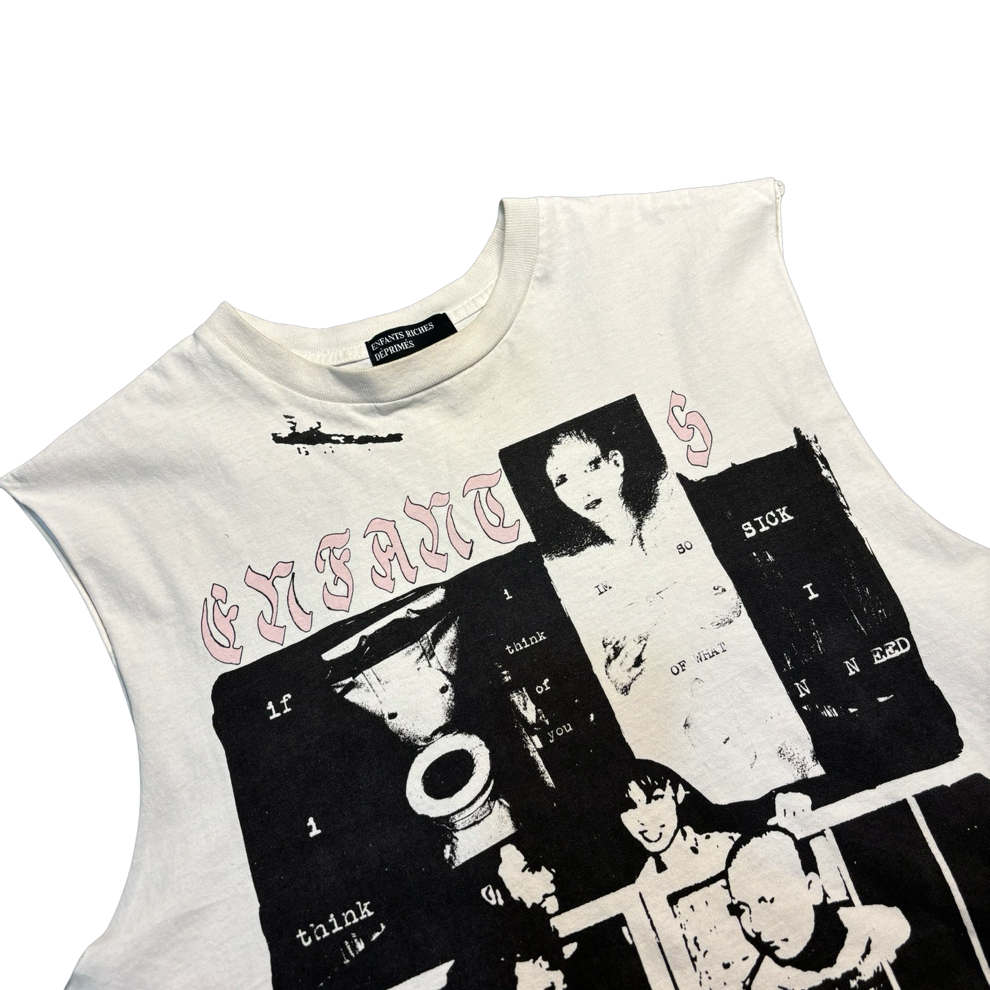 Enfants Riches Deprimes Cut Off Shirt