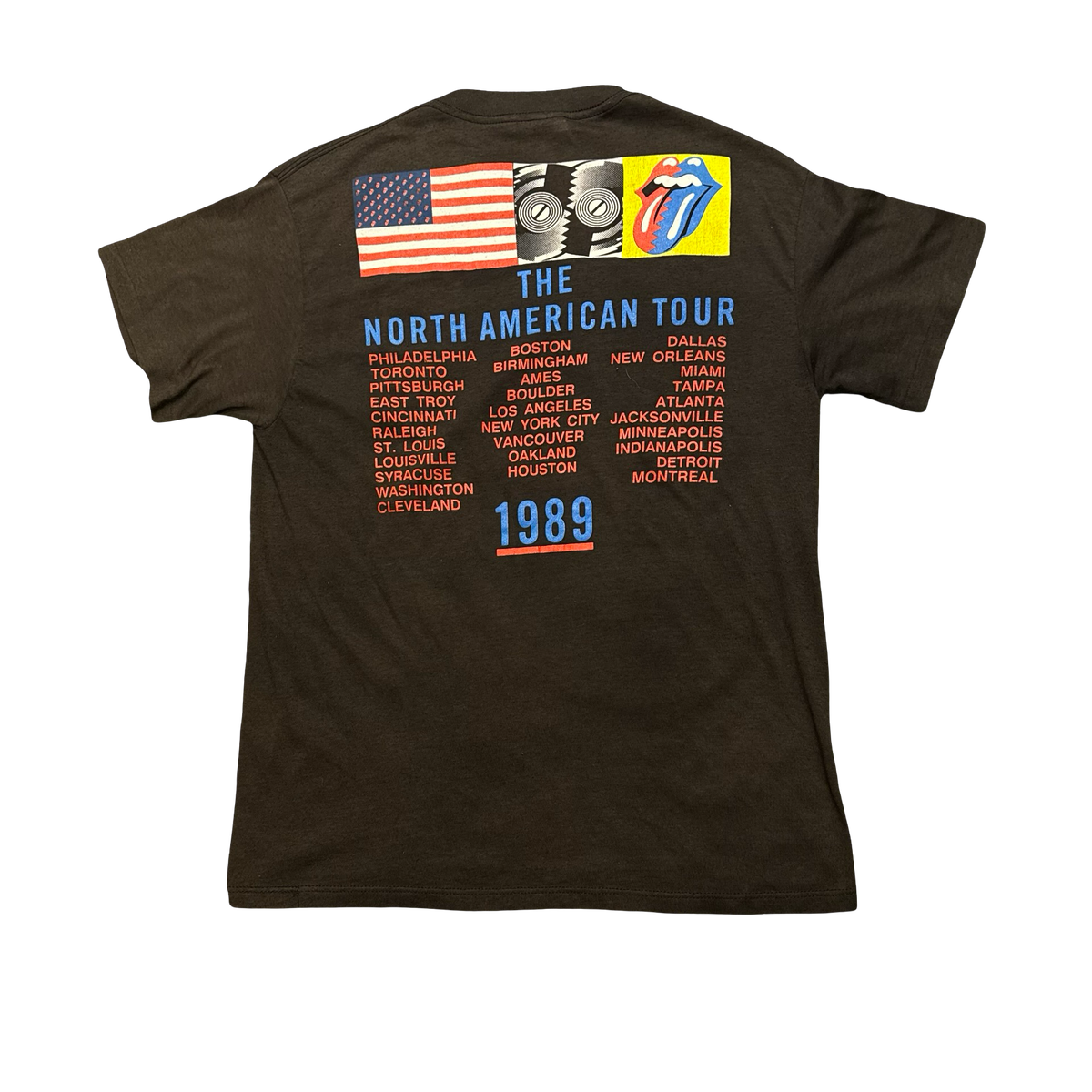 Vintage 1989 The Rolling Stones Tour Tee