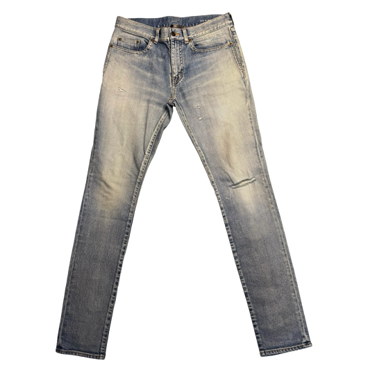 Saint Laurent D02 Distressed Jeans