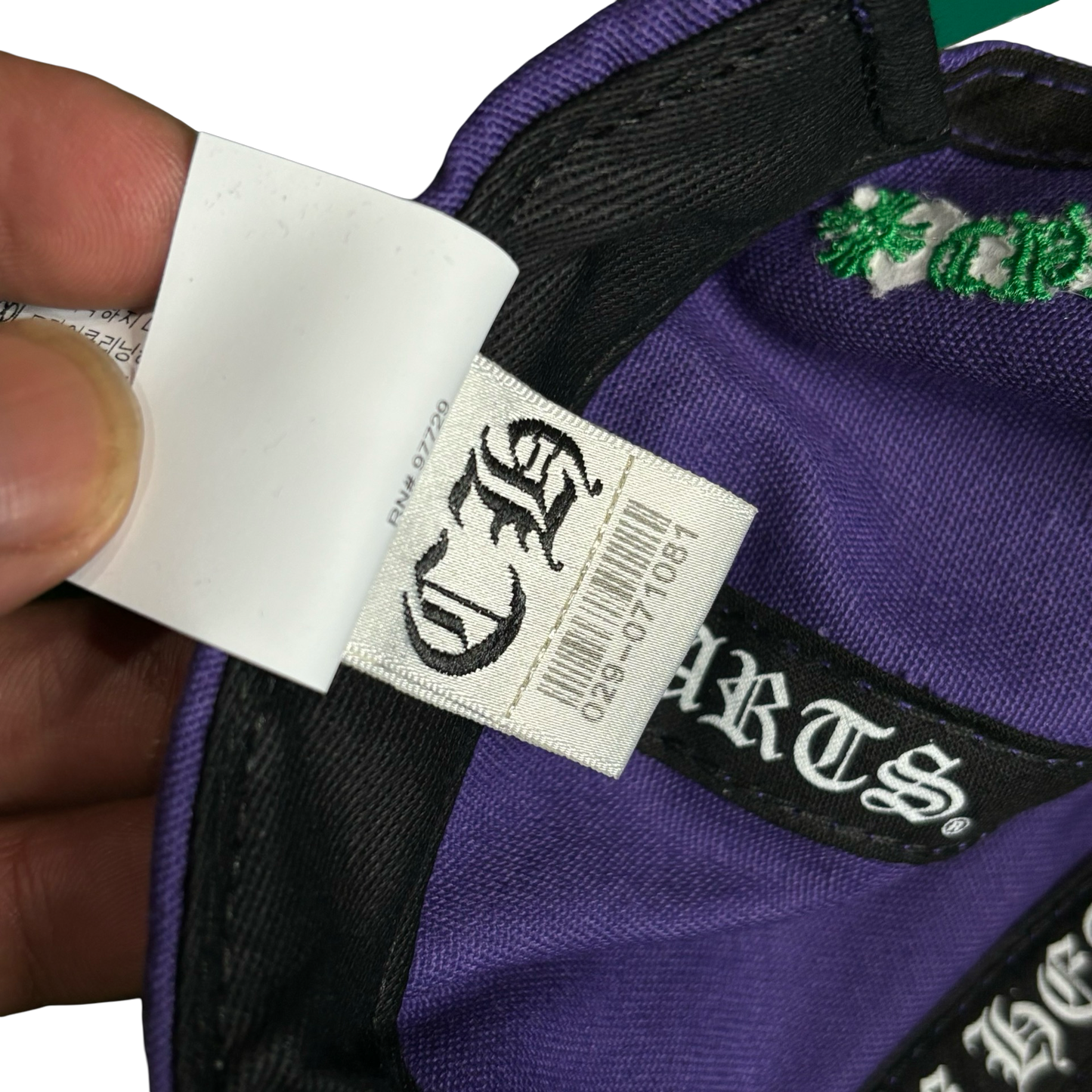 Chrome Hearts Purple CH Trucker Hat