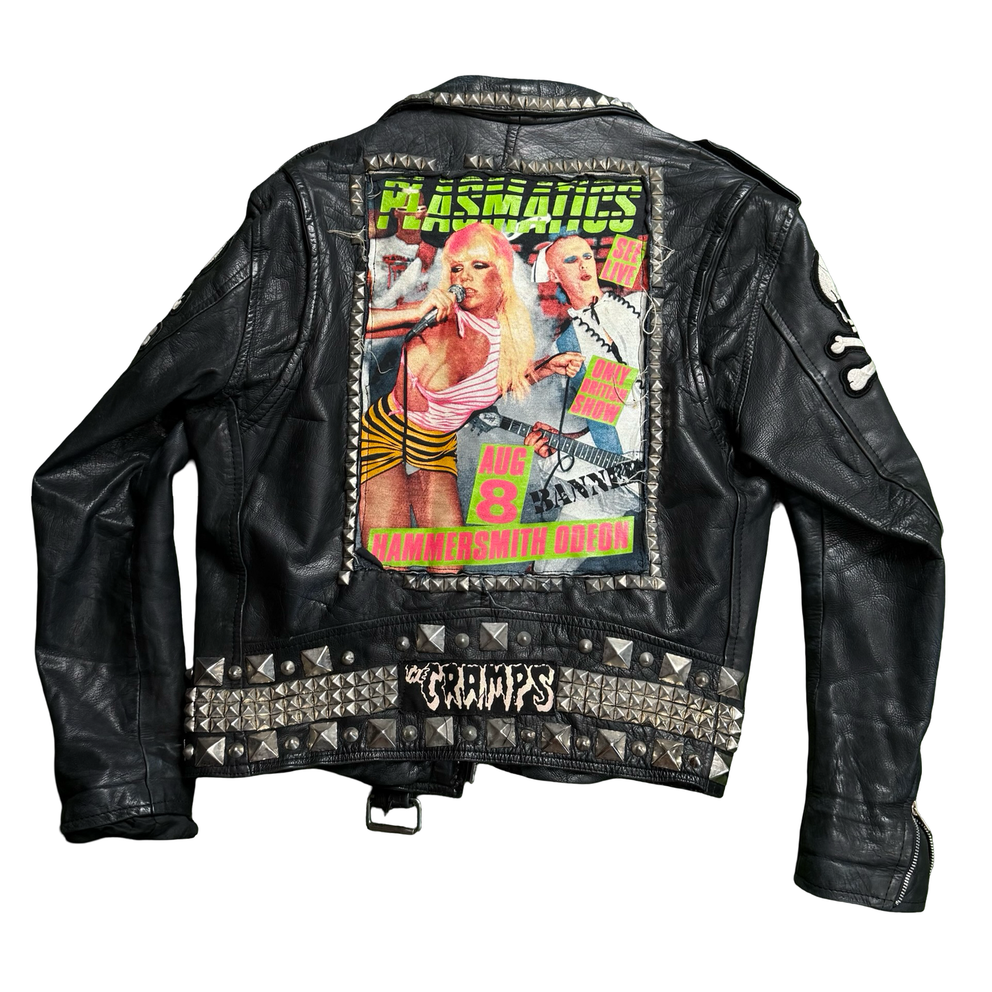 Vintage Leather Motorcycle Jacket