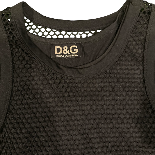 Vintage Dolce & Gabbana Fishnet Tank