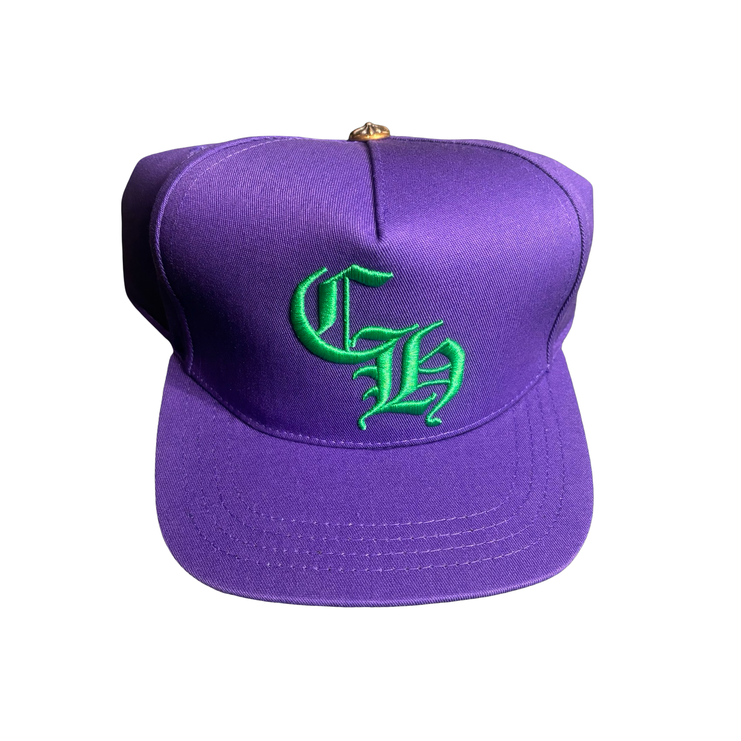 Chrome Hearts Purple CH Trucker Hat