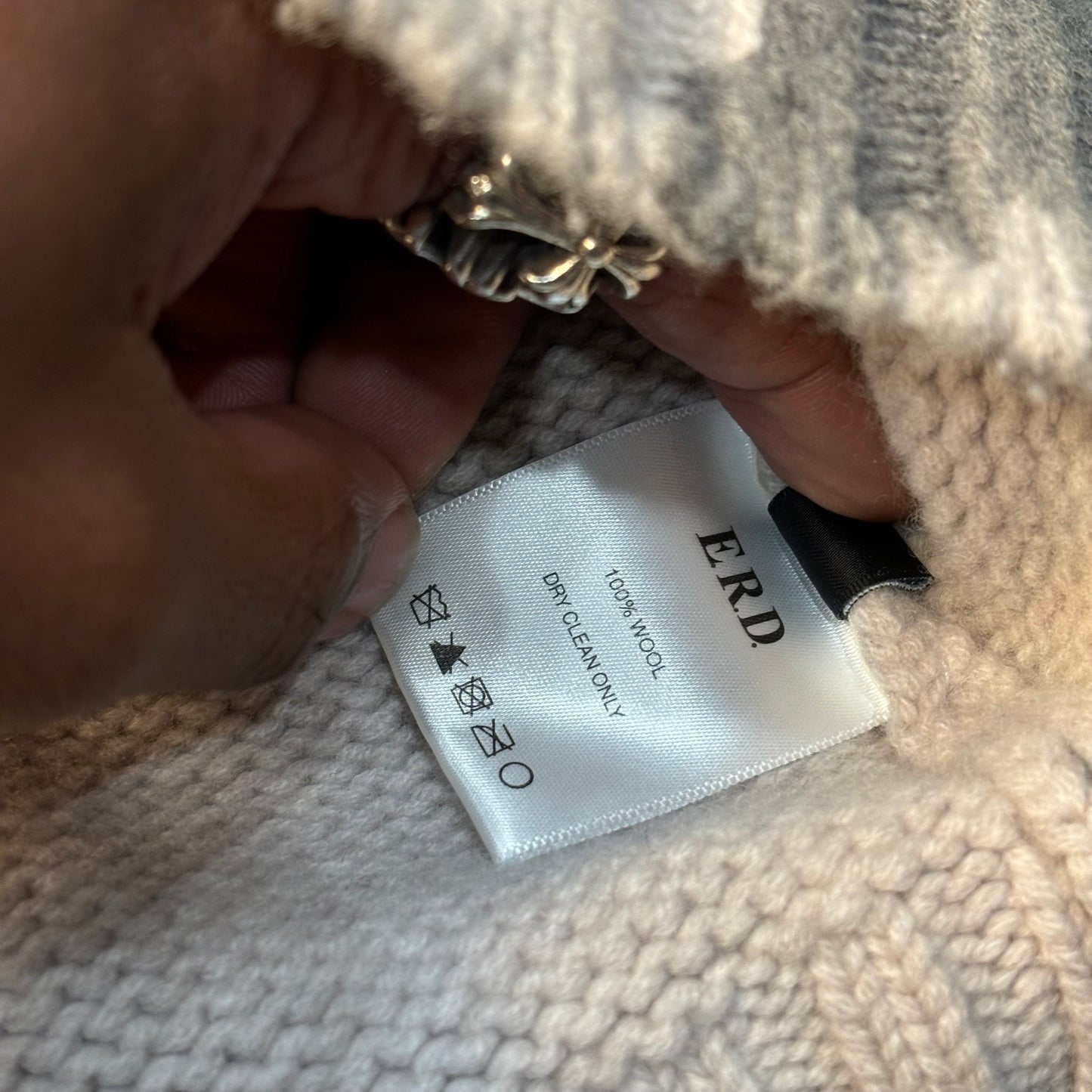 Enfants Riches Deprimes “Past in Vain” Wool Sweater