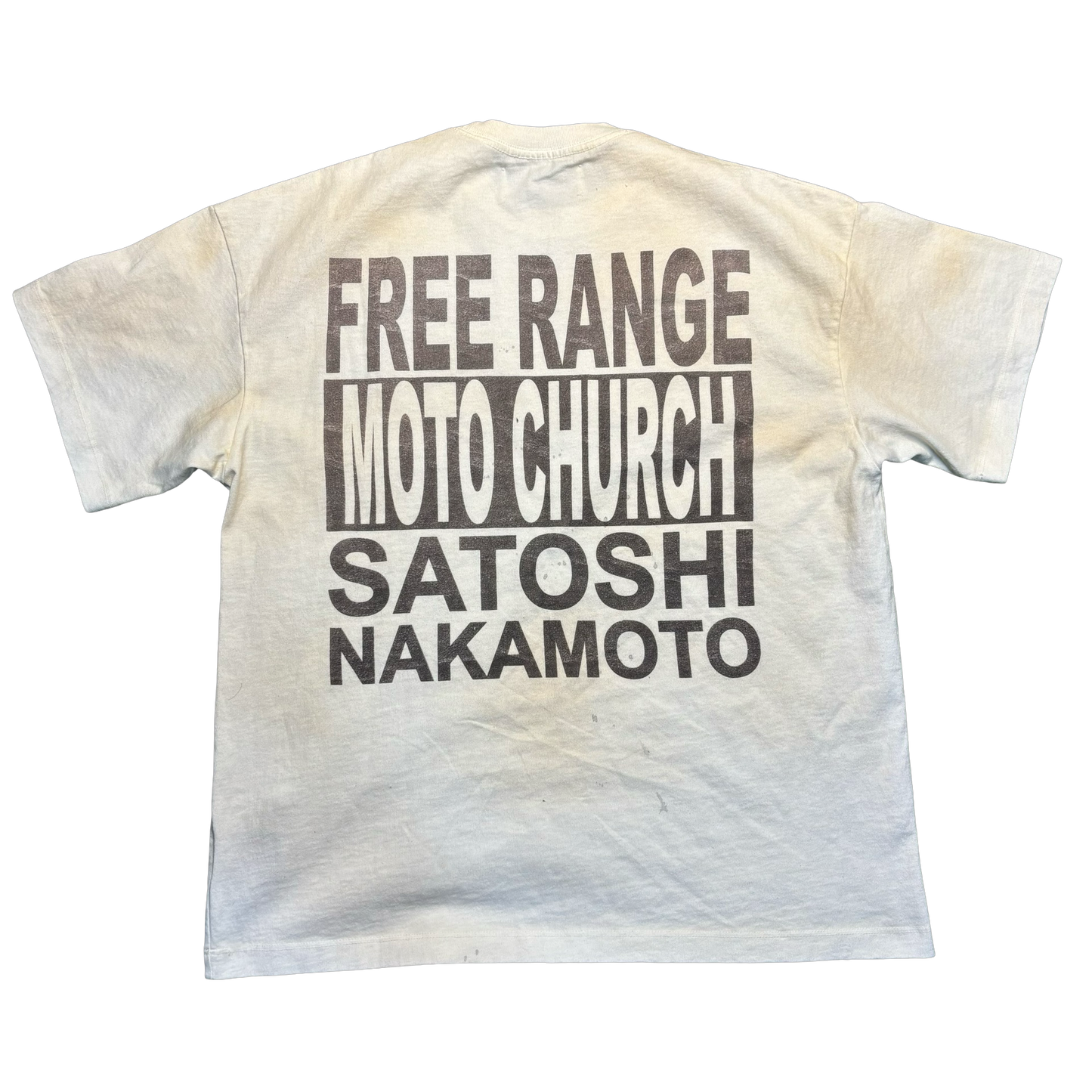 Satoshi Nakamoto Moto Church Shirt