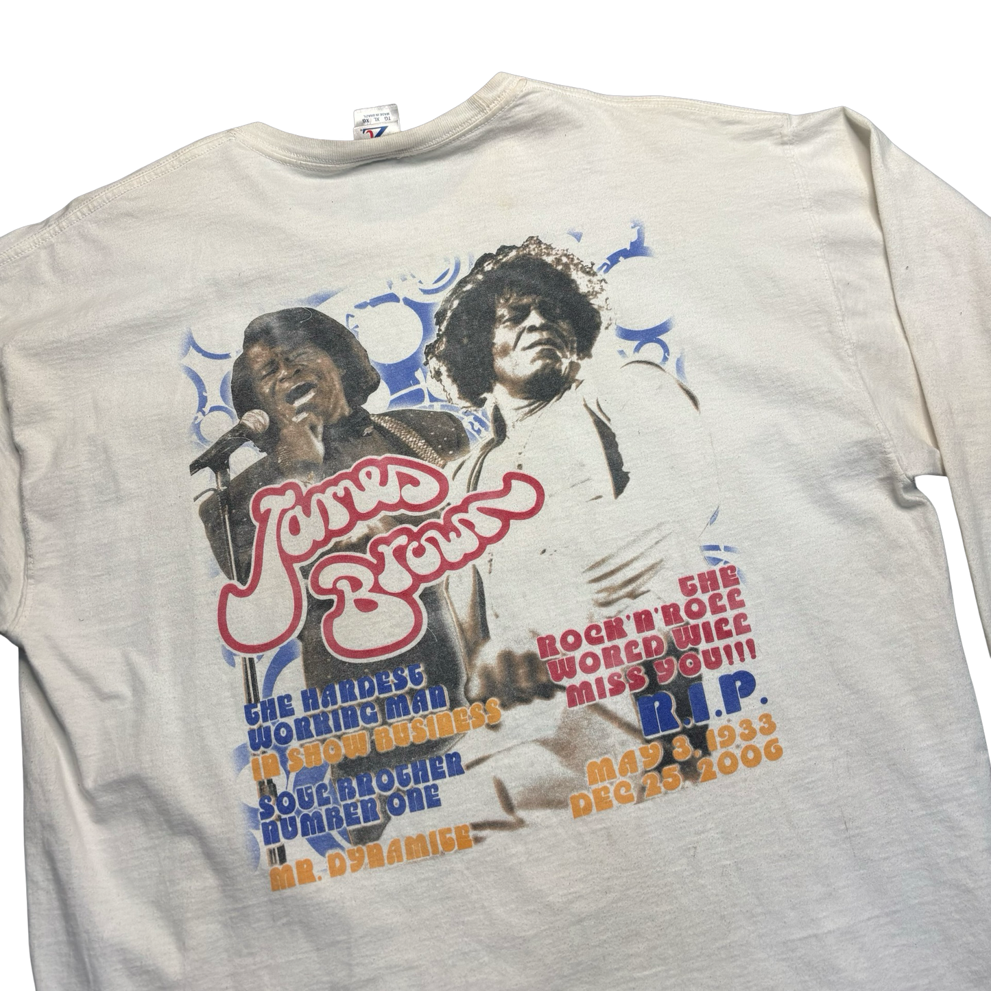 Vintage James Brown Memorial Long Sleeve Shirt