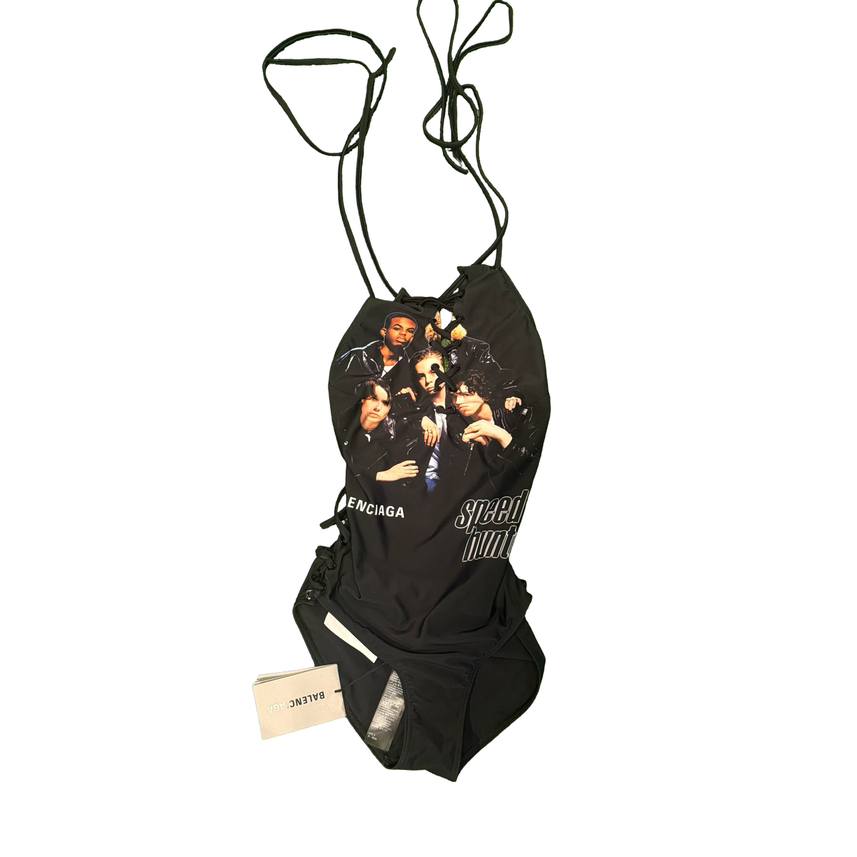 Balenciaga Speed Hunters Halter Swimusuit