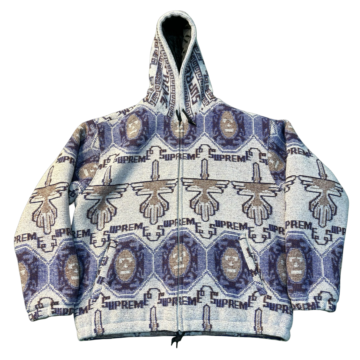 Supreme Woven Hooded Jacket 'Dusty Lilac'