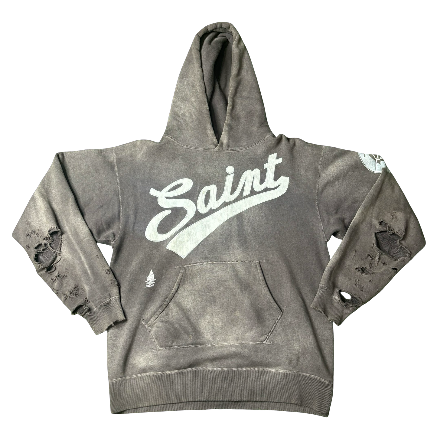 Saint Michael Distressed Hoodie