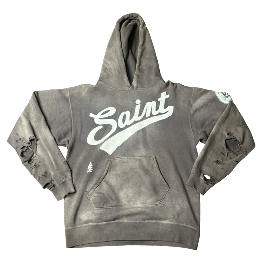 Saint Michael Distressed Hoodie