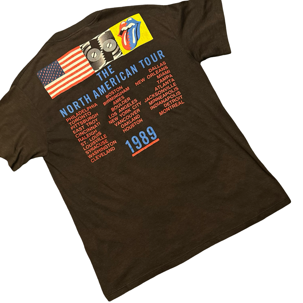 Vintage 1989 The Rolling Stones Tour Tee