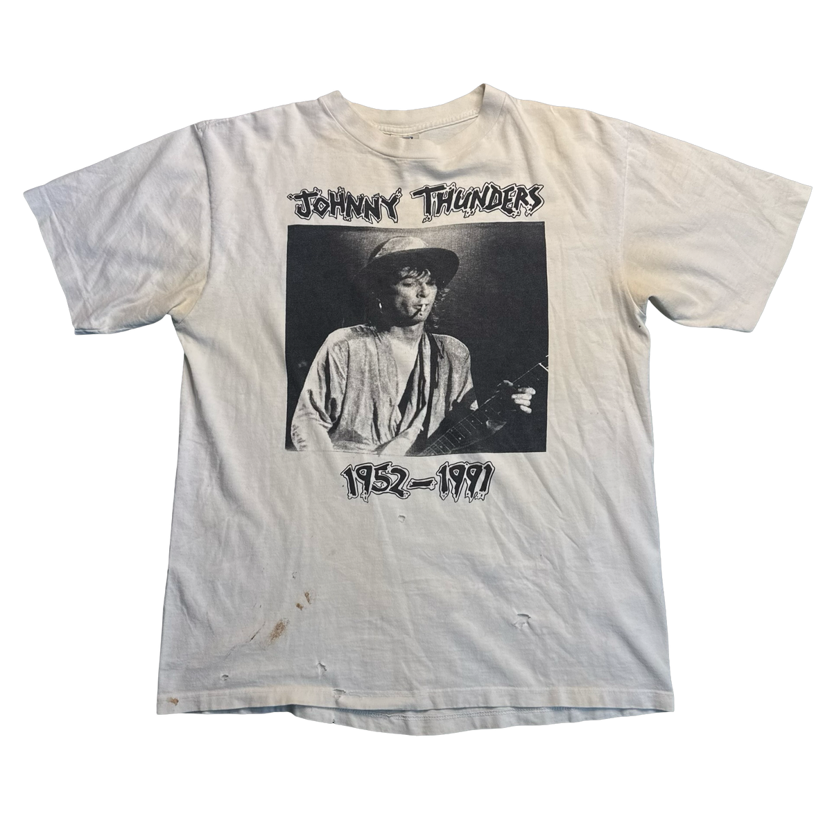 Vinntage 1991 Johnny Thunders Memorial Tee